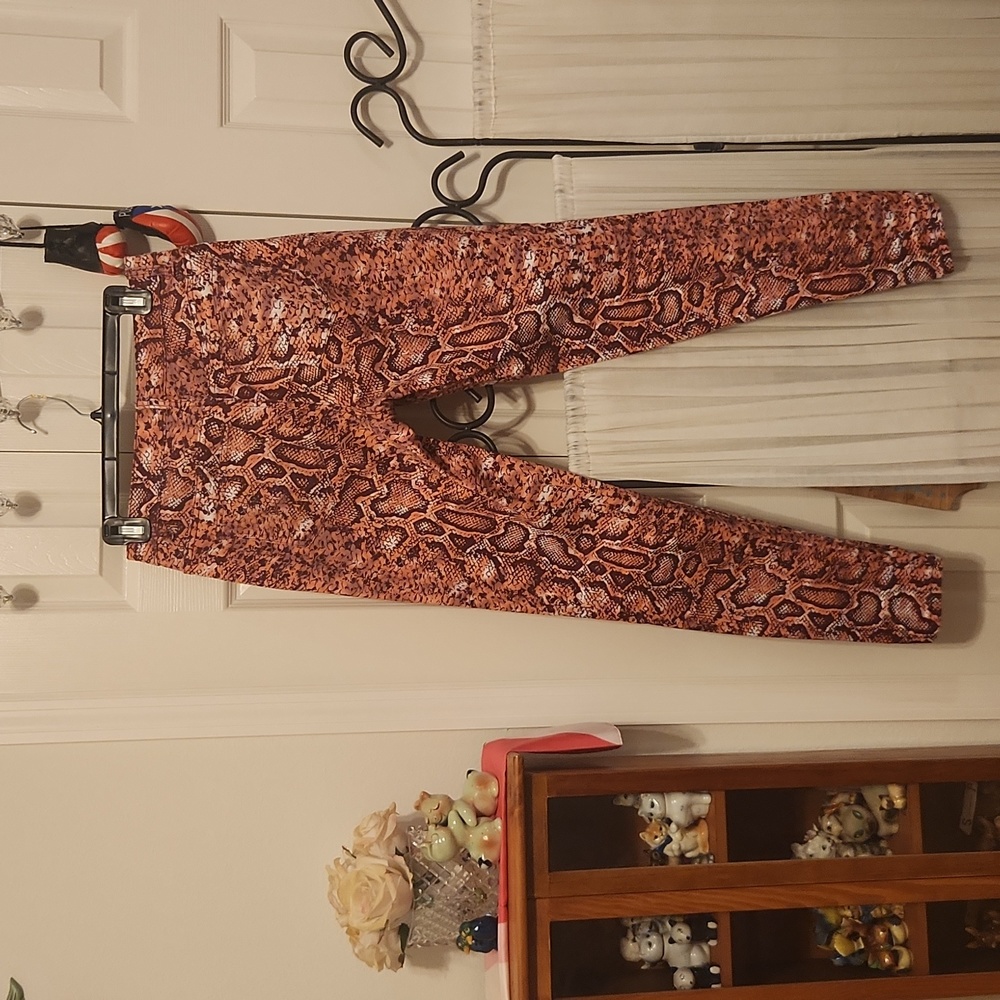 Venus Python Printed Jeans - image 4